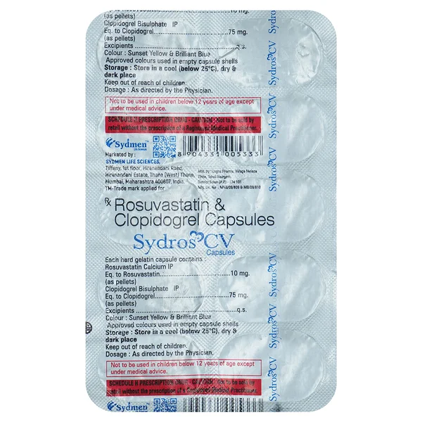 Sydros CV Capsule 10's