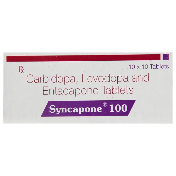 Syncapone 100 Tablet 10's, Pack of 10 TabletS