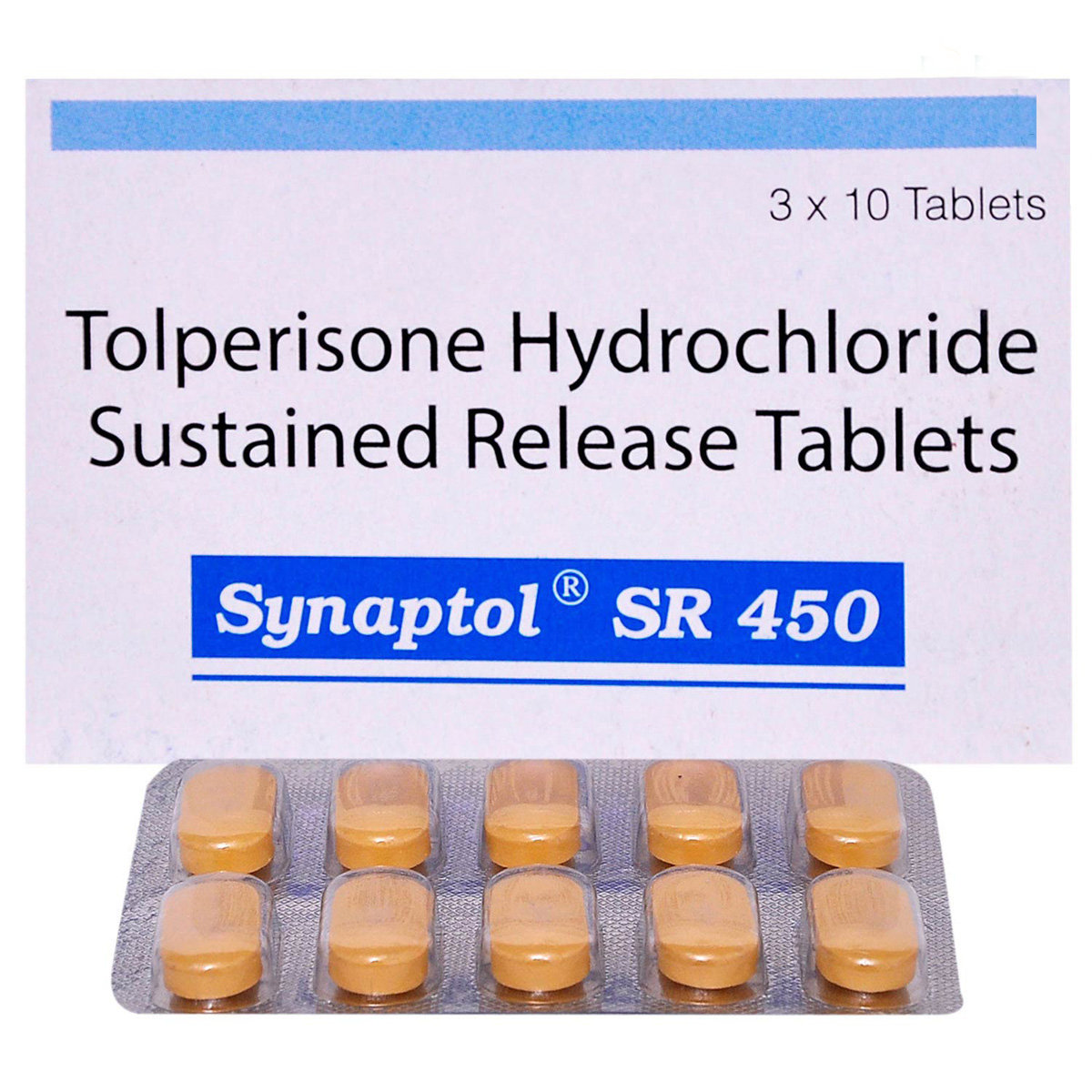 Synaptol SR 450 Tablet 10's, Pack of 10 TABLETS Synaptol SR 450 Tablet 10's, Pack of 10 TABLETS
