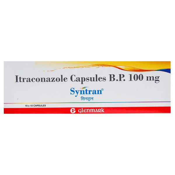 Syntran 100 Capsule 10's, Pack of 10 CAPSULES