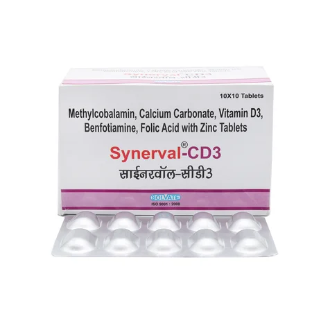Synerval-CD3 Tablet 10's