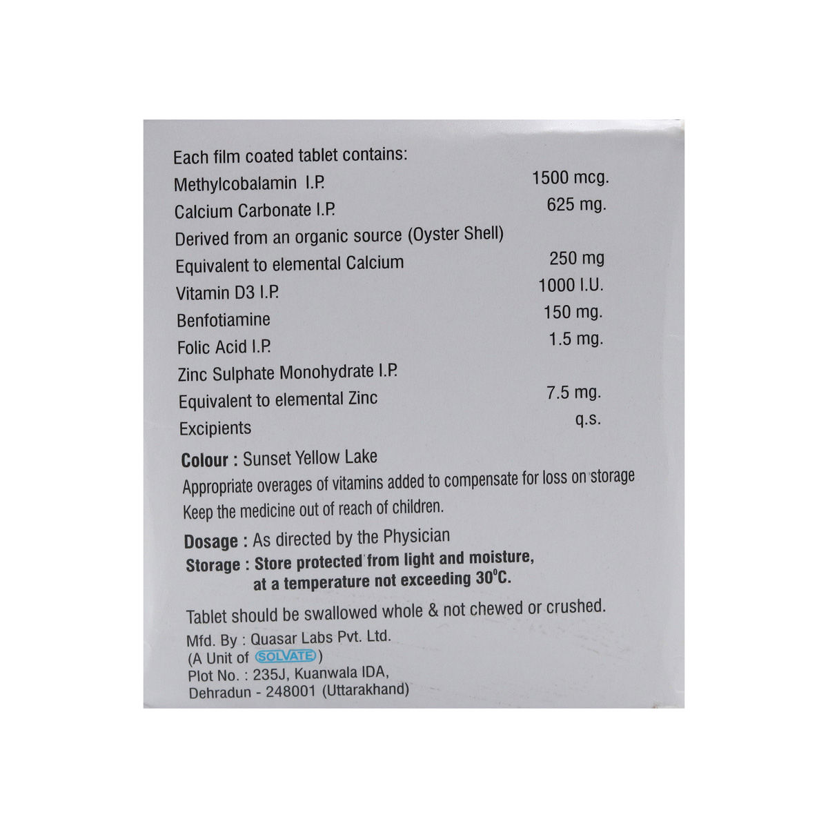 SYNERVAL-CD3 TABLETS 10'S Price, Uses, Side Effects, Composition ...