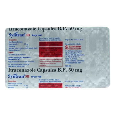 Syntran SB Capsule 10's, Pack of 10 CAPSULES