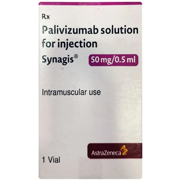 Synagis 50 mg Injection 0.5 ml