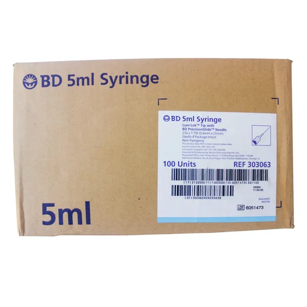 B.D. Syringes 5ml