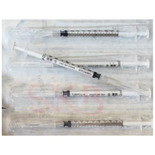 Tuberculin B.D 1 ml Syringes, 1 Count, Pack of 1