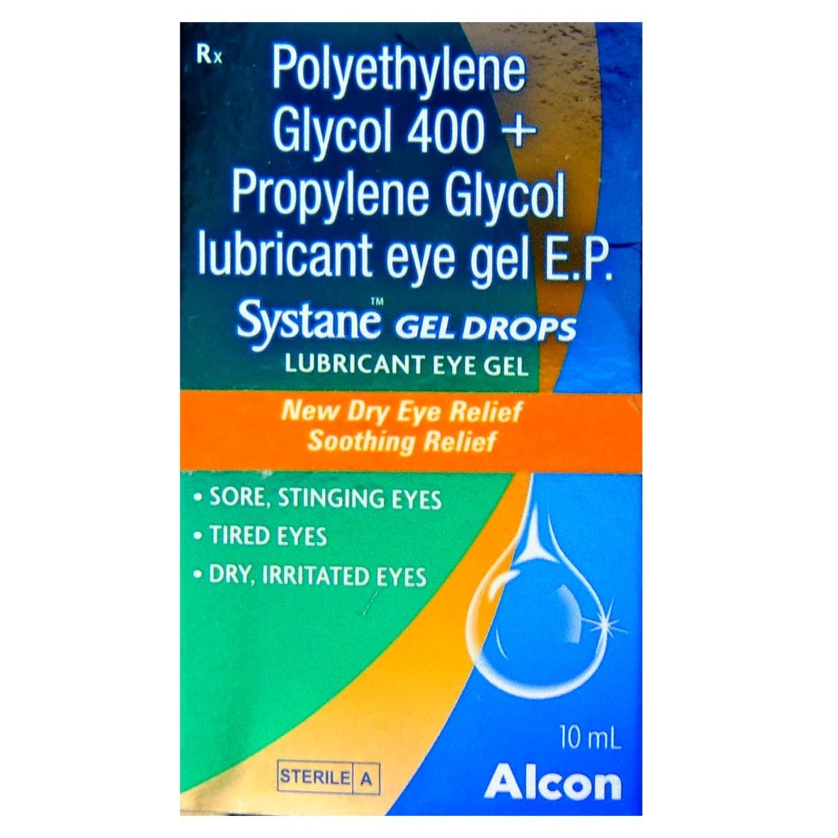 Systane Gel Drop Lubricant Eye Gel 10 ml, Pack of 1 DROPS Systane Gel Drop Lubricant Eye Gel 10 ml, Pack of 1 DROPS