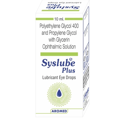 Syslube Plus Eye Drop 10 ml, Pack of 1 EYE DROPS