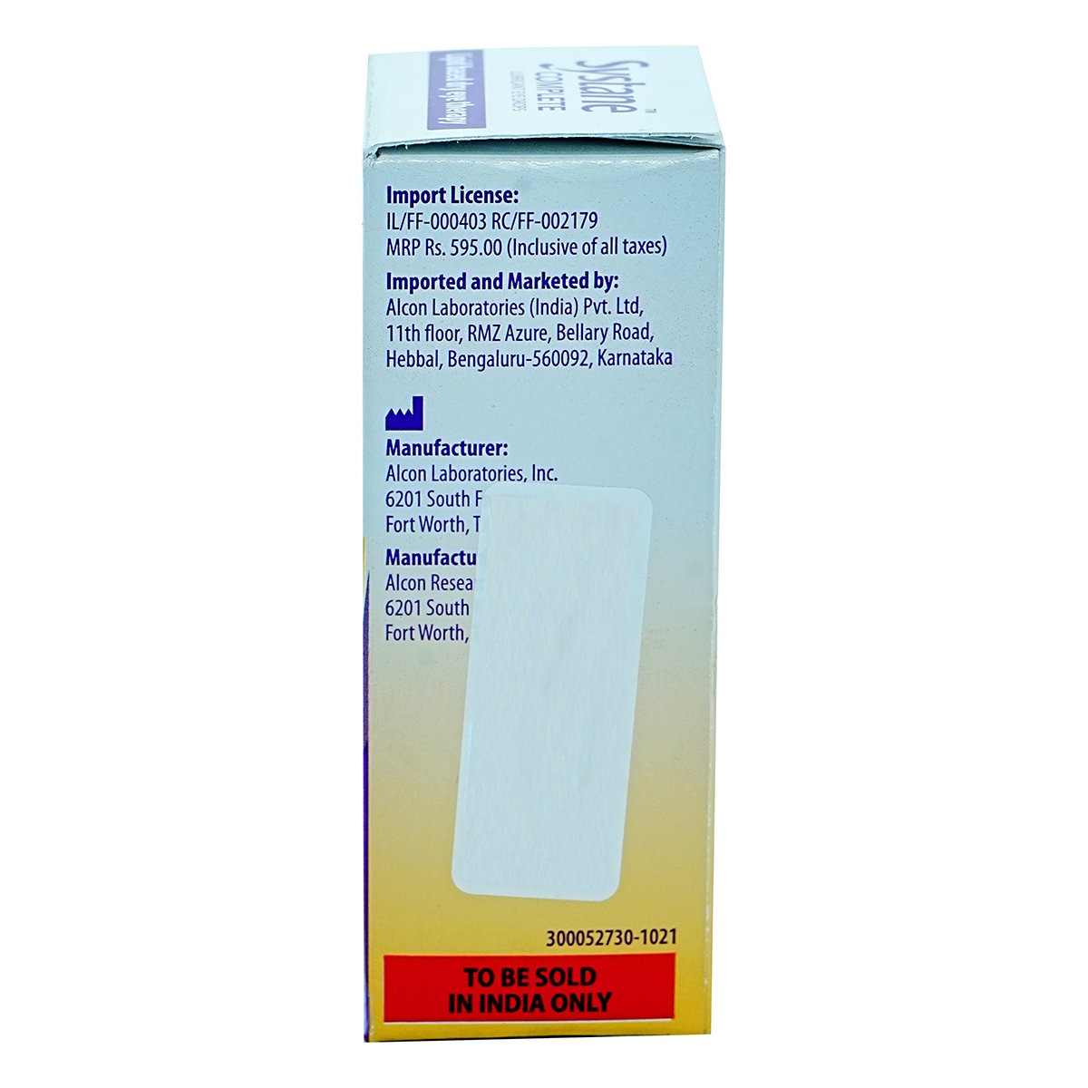 Systane Complete 0.6% Eye Drops 10 ml, Pack of 1 Systane Complete 0.6% Eye Drops 10 ml, Pack of 1