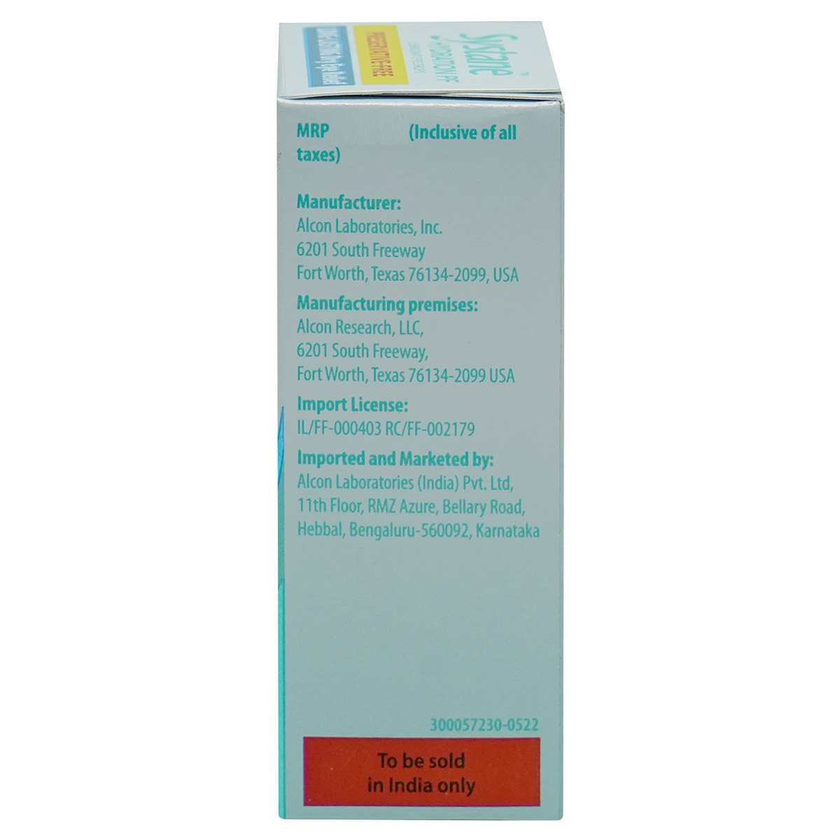 Systane Hydration PF Eye Drops 10 ml, Pack of 1 EYE DROPS Systane Hydration PF Eye Drops 10 ml, Pack of 1 EYE DROPS