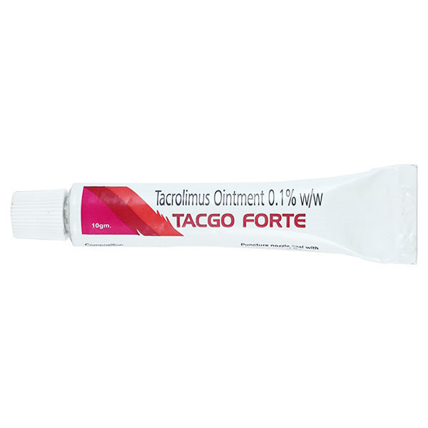 Tacgo Forte 0.1% Ointment 10 gm, Pack of 1 Ointment Tacgo Forte 0.1% Ointment 10 gm, Pack of 1 Ointment