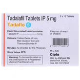 Tadaflo 5 Tablet 15's, Pack of 15 TABLETS