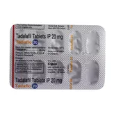 TADAFLO 20MG TABLET 10'S, Pack of 10 TabletS