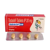 Tadacip 20 Tablet 4's, Pack of 4 TabletS
