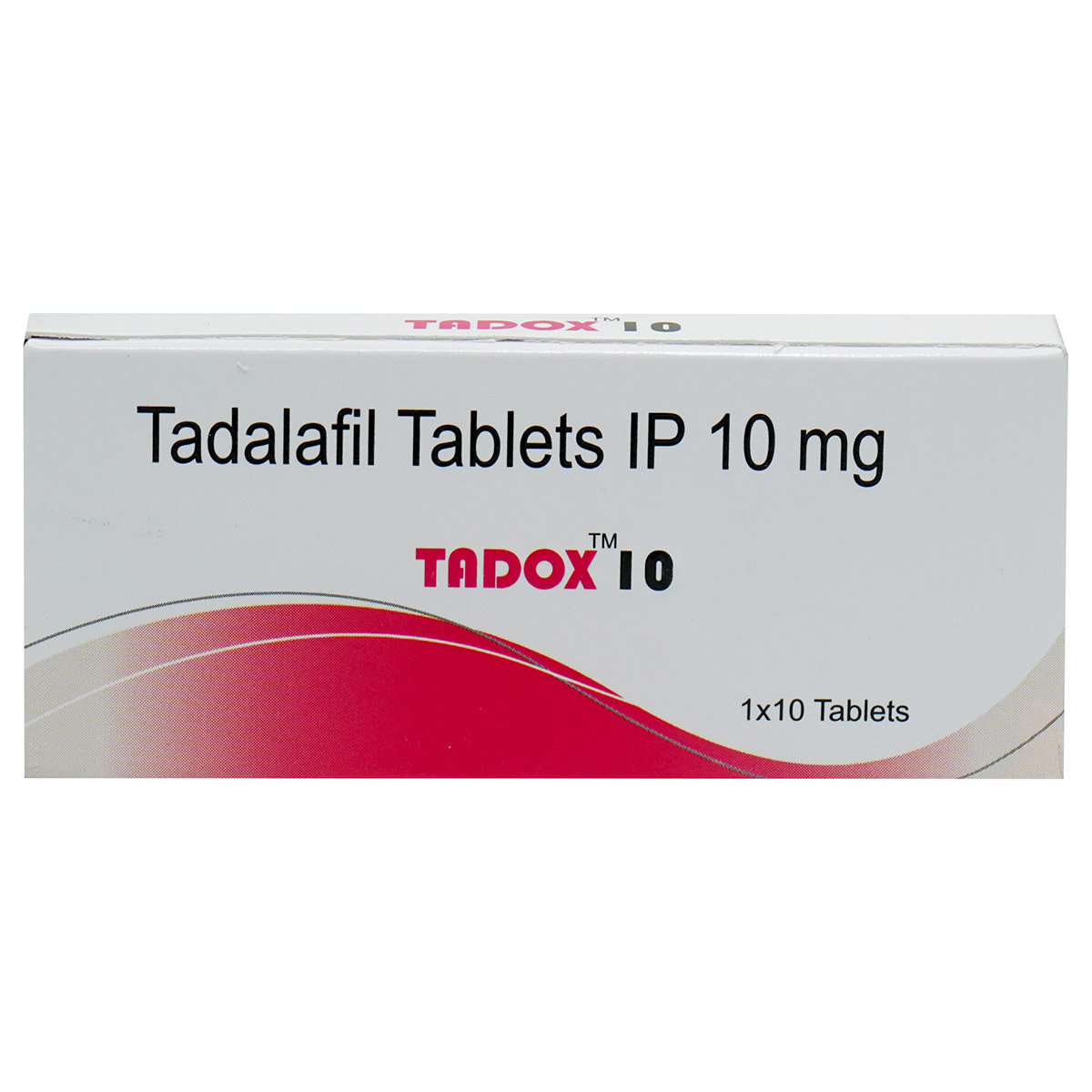 Tadox 10 mg Tablet 10's, Pack of 10 TABLETS Tadox 10 mg Tablet 10's, Pack of 10 TABLETS