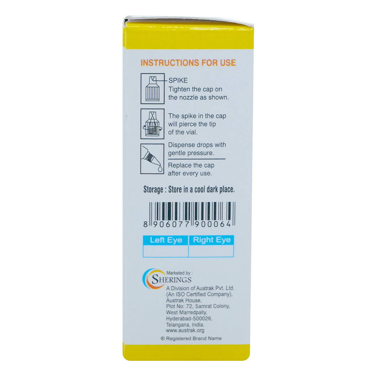 TAGAMOX EYE DROPS 5ML, Pack of 1 DROPS TAGAMOX EYE DROPS 5ML, Pack of 1 DROPS