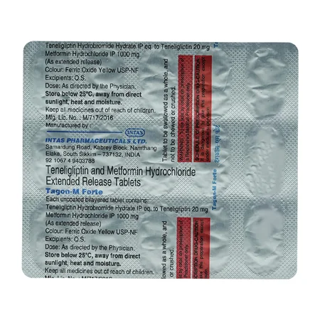 Tagon-M Forte Tablet 15's