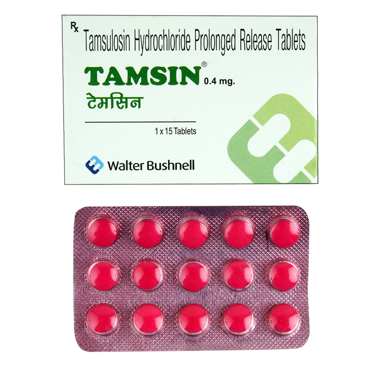 Tamsin 0.4 mg PR Tablet 15's, Pack of 15 TabletS Tamsin 0.4 mg PR Tablet 15's, Pack of 15 TabletS