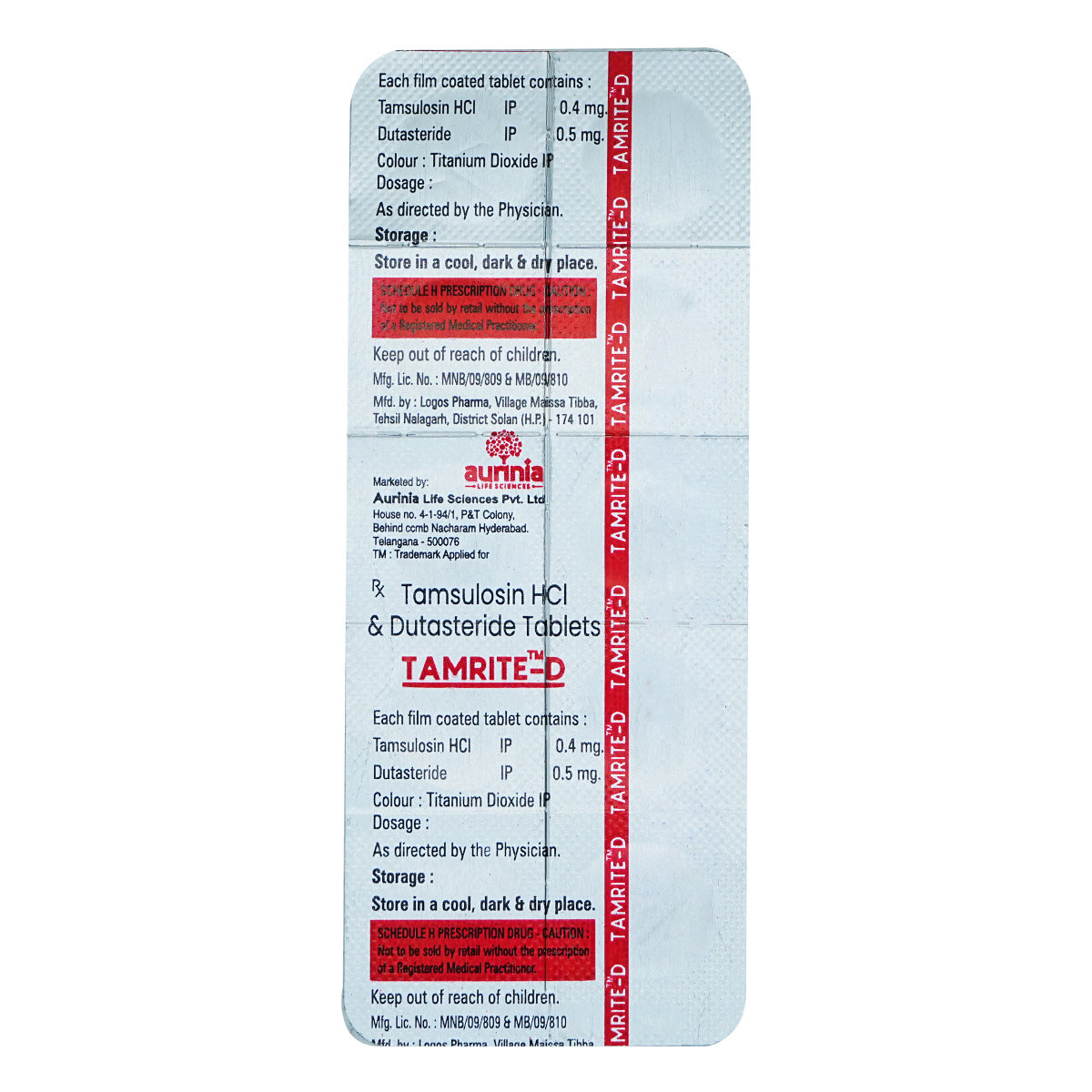 Tamrite-D Tablet 10's, Pack of 10 TabletS Tamrite-D Tablet 10's, Pack of 10 TabletS