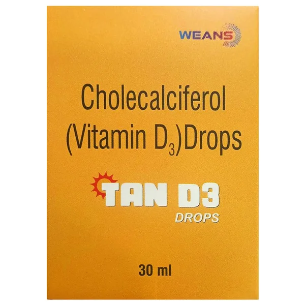 Tan D3 Paediatric Oral Drops 30 ml