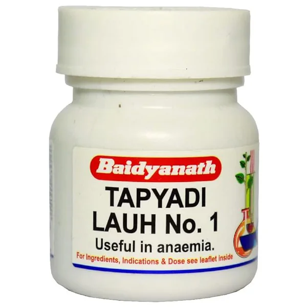 Baidyanath Tapyadi Lauh No.1, 20 Tablets