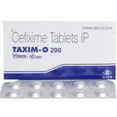 Taxim-O 200 Tablet 10's, Pack of 10 TABLETS