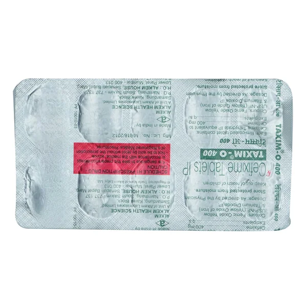 Taxim O 400mg Tablet 10's, Pack of 10 TABLETS