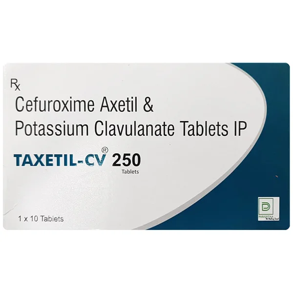 Taxetil-CV 250 Tablet 10's