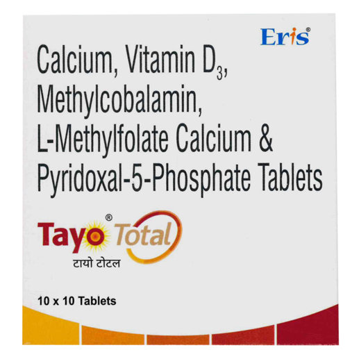 Tayo Total Tablet 10's, Pack of 10 TabletS Tayo Total Tablet 10's, Pack of 10 TabletS