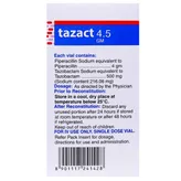 Tazact 4.5gm Injection 1's, Pack of 1 INJECTION