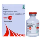 Tazar 4.5 gm Injection 1's, Pack of 1 INJECTION