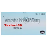 Tazloc-80 Tablet 10's, Pack of 10 TABLETS
