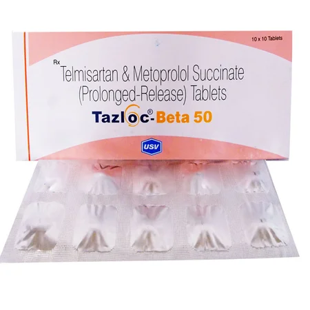 Tazloc-Beta 50 Tablet 10's