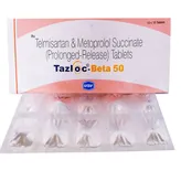 Tazloc-Beta 50 Tablet 10's, Pack of 10 TABLETS