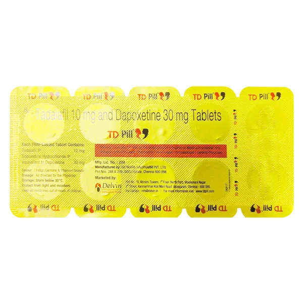 TD Pill Tablet 10's, Pack of 10