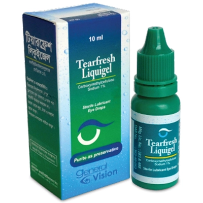 Tearfresh Gel Eye Drop 10 ml, Pack of 1 EYE DROPS