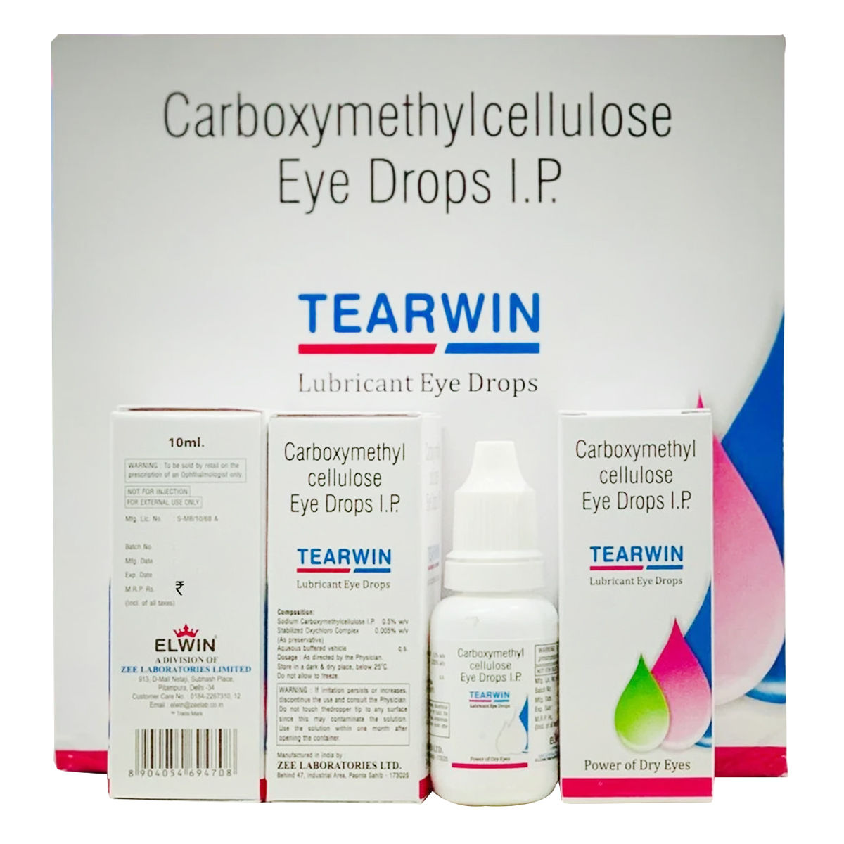 Buy Tearwin 0.5%W/V Eye Drops 10Ml Online