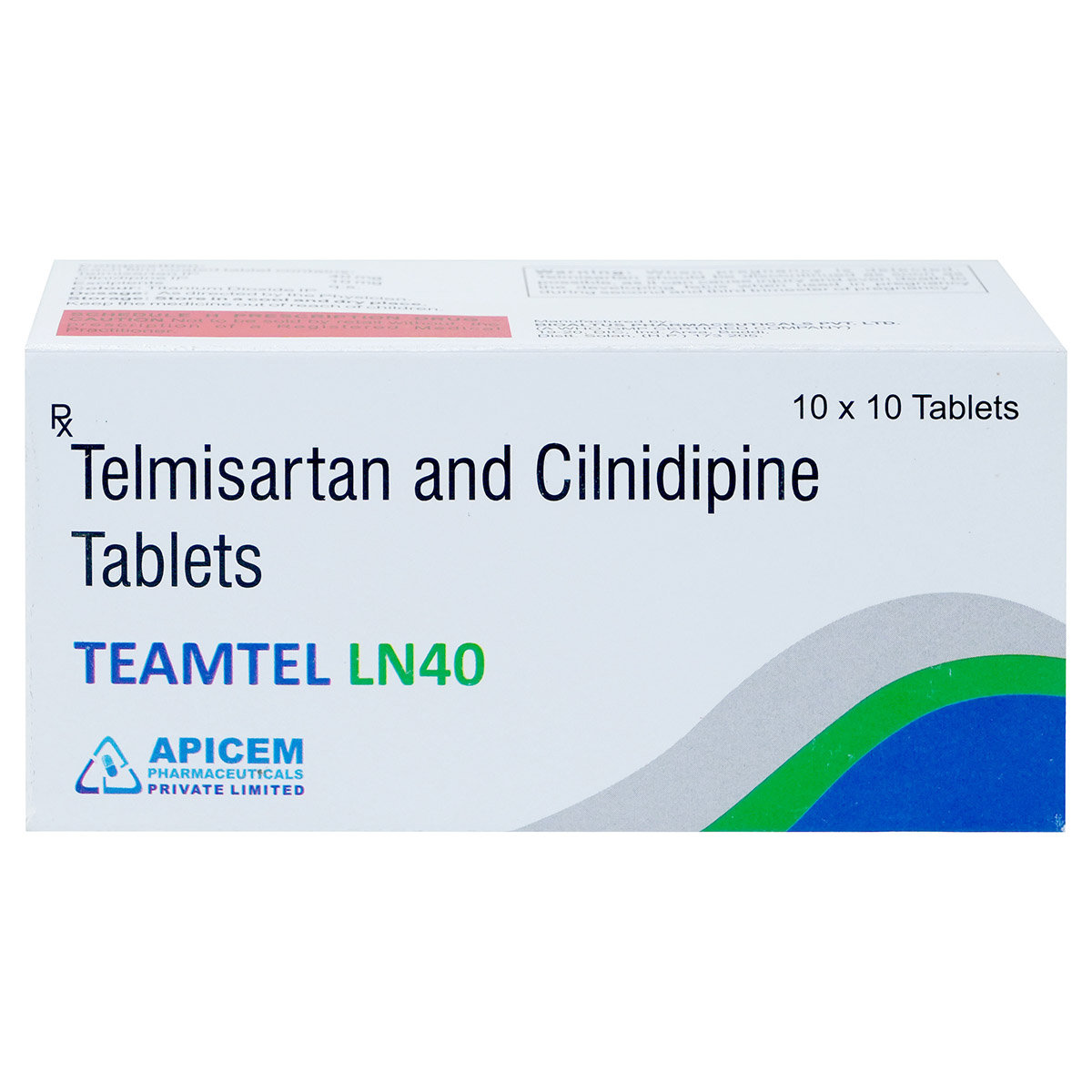 Teamtel LN 40 Tablet 10's, Pack of 10 TabletS Teamtel LN 40 Tablet 10's, Pack of 10 TabletS
