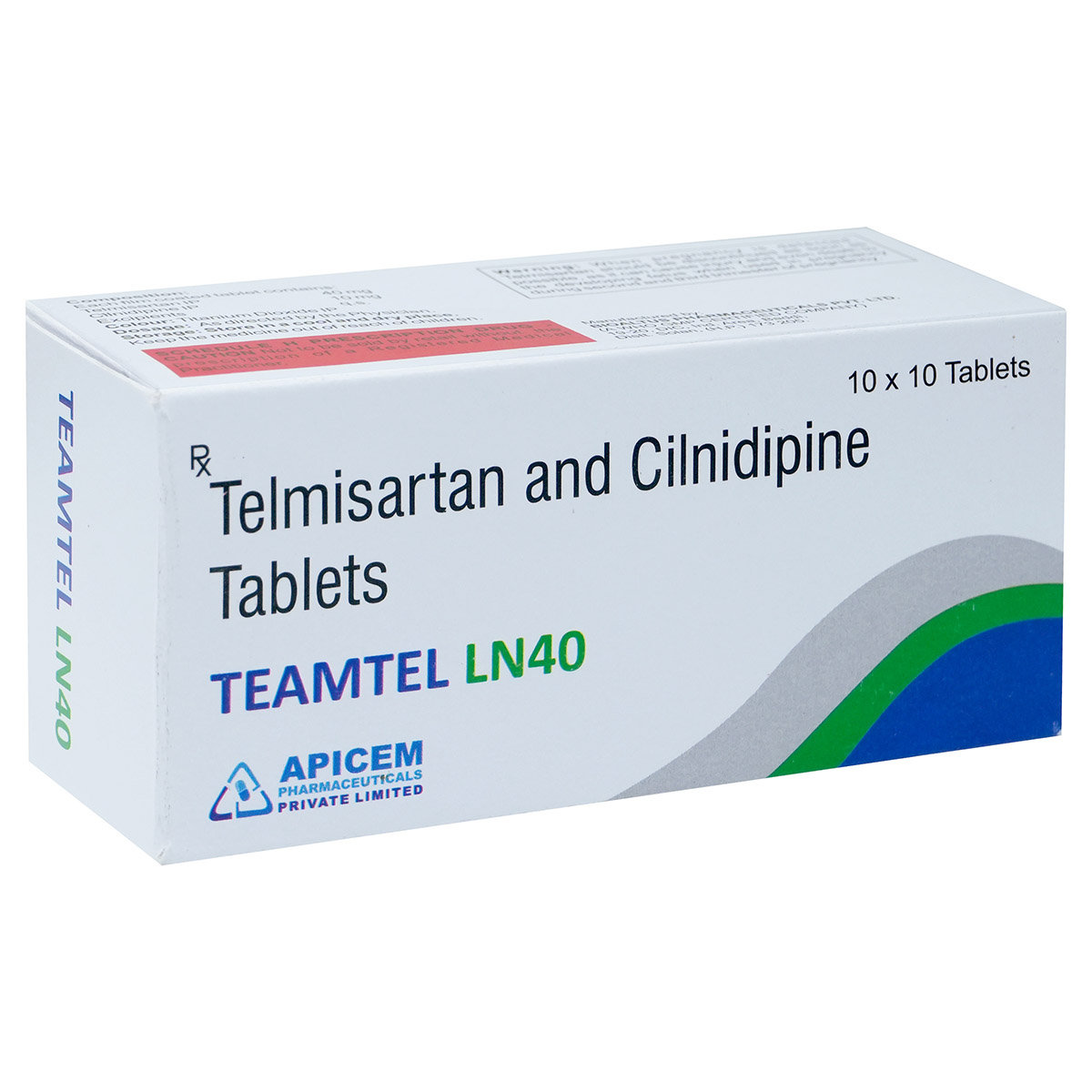 Teamtel LN 40 Tablet 10's, Pack of 10 TabletS Teamtel LN 40 Tablet 10's, Pack of 10 TabletS