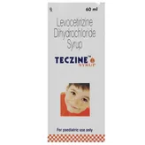 Teczine Syrup 60 ml, Pack of 1 SYRUP