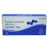 Techgest 200 Tablet 10's, Pack of 10 TABLETS