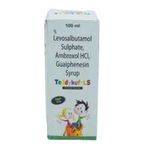Teddykuf-LS Sugar Free Cough Syrup 100 ml, Pack of 1 Syrup