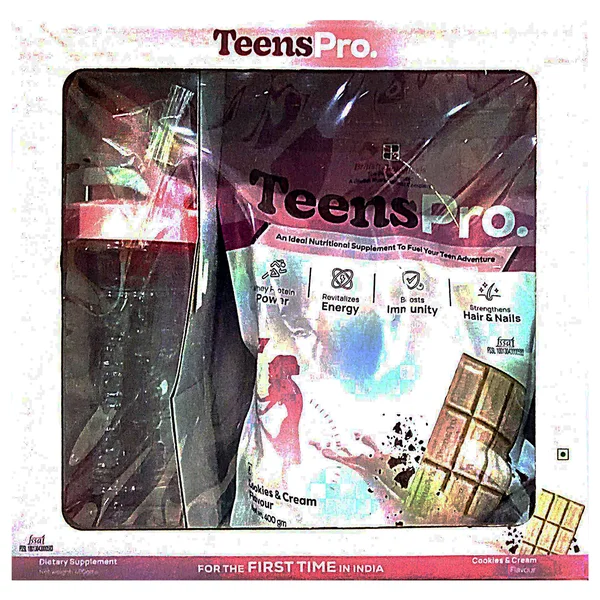 TeensPro Cookies & Cream Flavour Powder, 400 gm