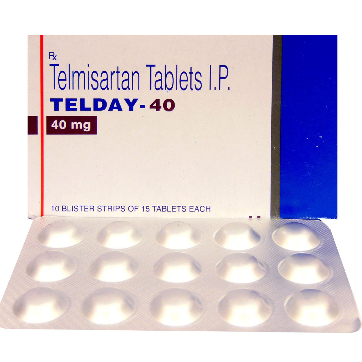 Telday 40 Tablet 15's, Pack of 15 TABLETS Telday 40 Tablet 15's, Pack of 15 TABLETS