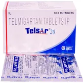 Telsar 20 Tablet 15's, Pack of 15 TABLETS
