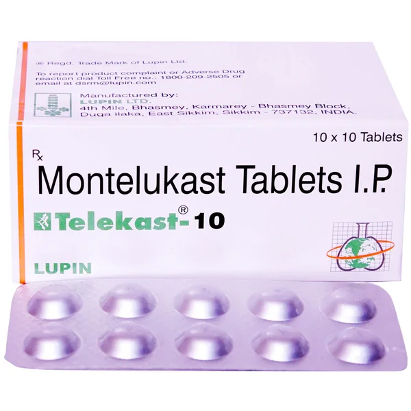 Telekast-10 Tablet 10's, Pack of 10 TABLETS