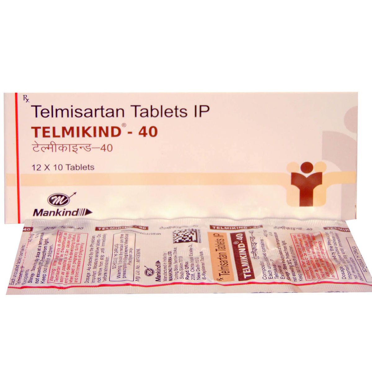 Buy Telmikind-40 Tablet 10's Online