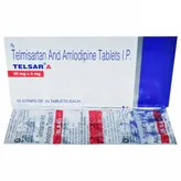 Telsar A Tablet 15's, Pack of 15 TABLETS