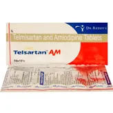 Telsartan-AM Tablet 10's, Pack of 10 TABLETS
