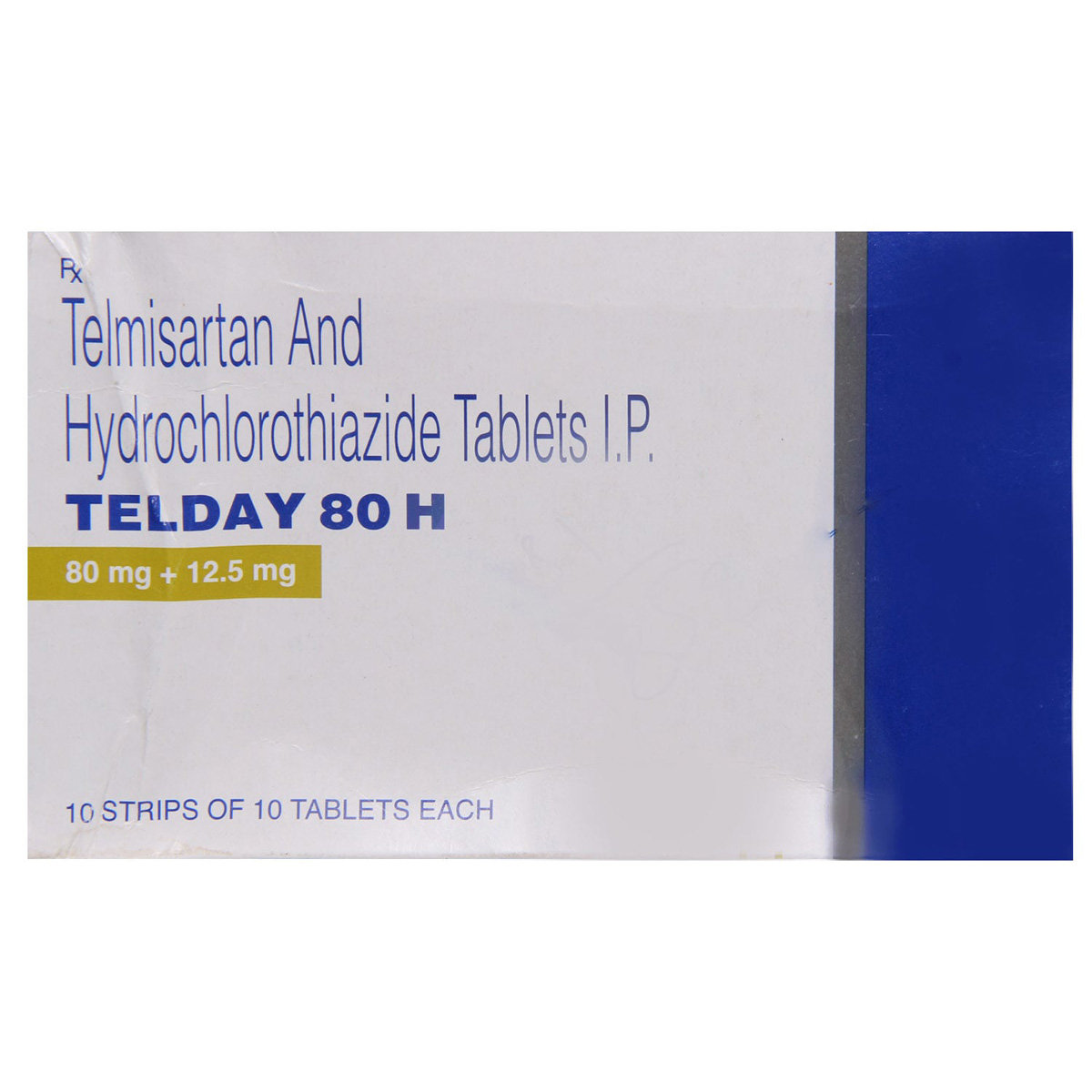 Telday 80 H Tablet 10's, Pack of 10 Telday 80 H Tablet 10's, Pack of 10